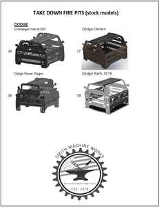 EZ Assemble (Collapsible) Fire Pits - Messenger or IG Order