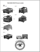 Load image into Gallery viewer, EZ Assemble (Collapsible) Fire Pits - Messenger or IG Order