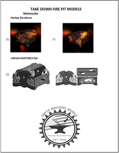 EZ Assemble (Collapsible) Fire Pits - Messenger or IG Order