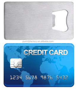 Credit Card Size Bottle Opener