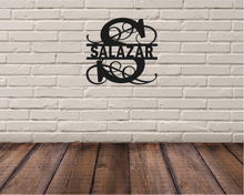 Load image into Gallery viewer, &quot;Swirl Style&quot; Split Letter Monogram