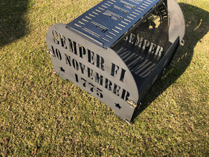 U.S. Marine Corp, USMC Fire Pit