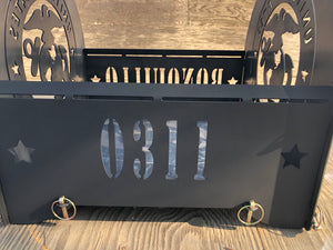 Military Themed Firepits